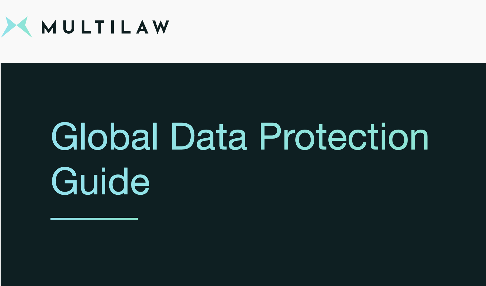Global data protection Guide multilaw bosselaar strengers